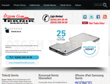 Tablet Screenshot of antalyaiphoneservis.com